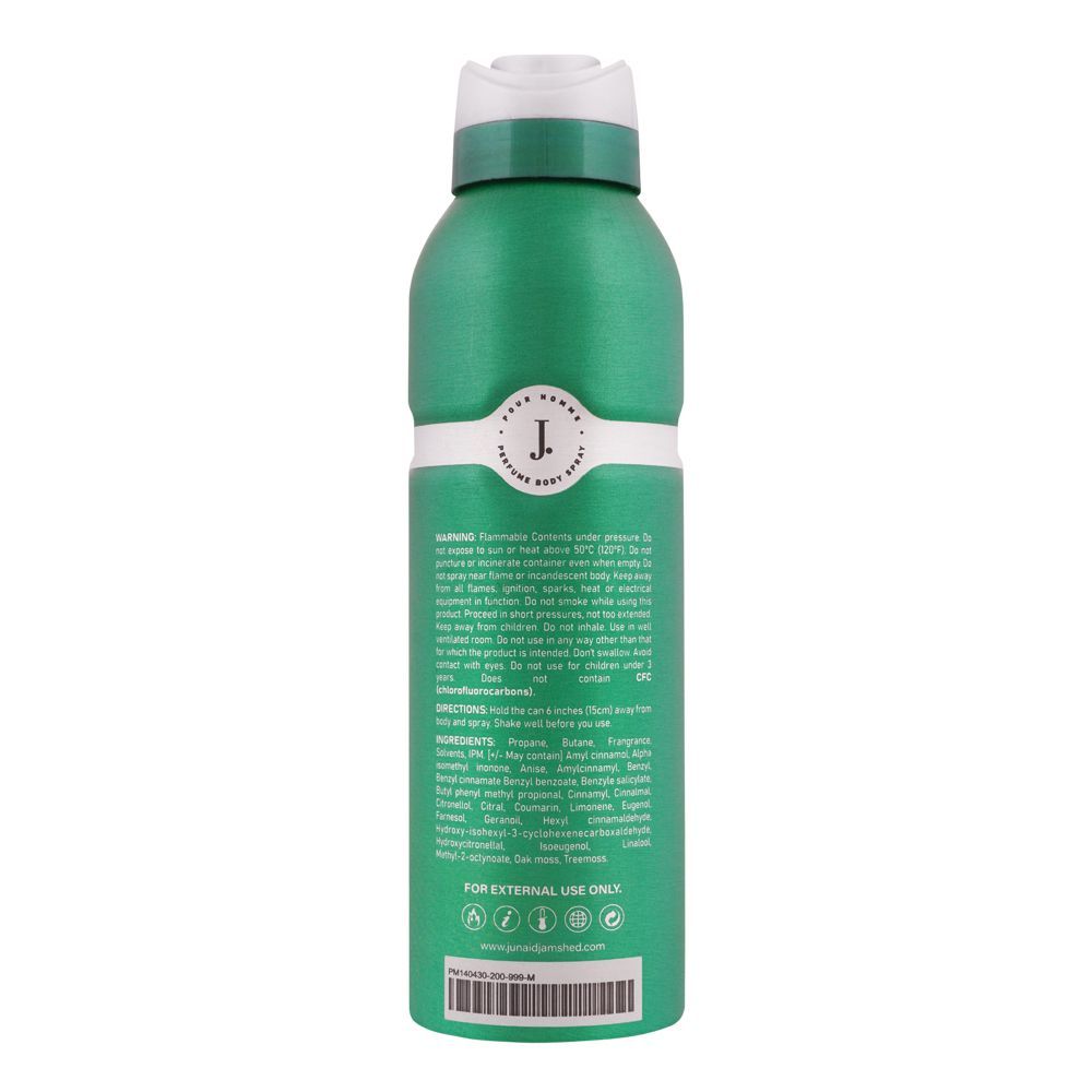 Original J Mirage Body Spray 200ml for Men – Long Lasting Fresh Fragrance