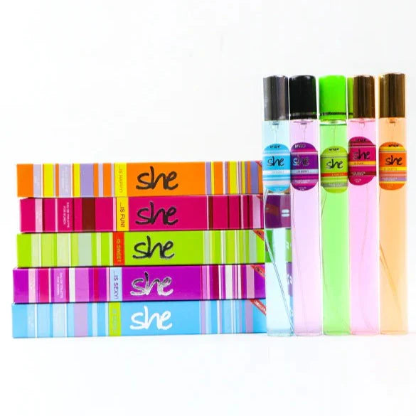 She Pen Perfume 5 Pcs Deal – Long Lasting Pocket Spray Mini Perfume for Men & Women