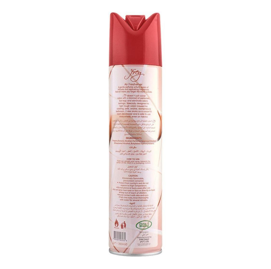 Frey Rose Air Freshener 300ml – Long Lasting Room Freshener Spray