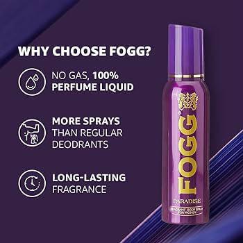 Original Fogg Paradise Body Spray 120ml – Long Lasting Men’s Fragrance