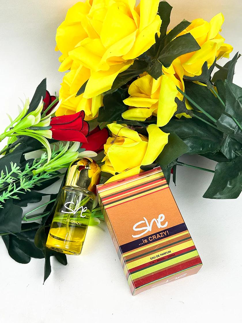 She Crazy Perfume 25ml – Bold, Playful & Long Lasting Fragrance for Women