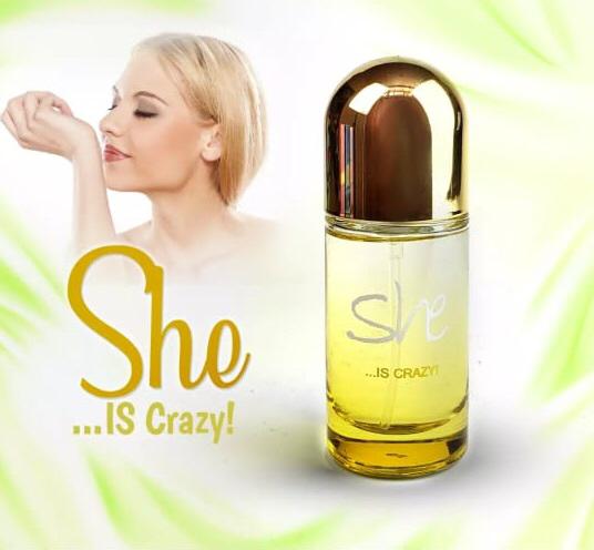 She Crazy Perfume 25ml – Bold, Playful & Long Lasting Fragrance for Women