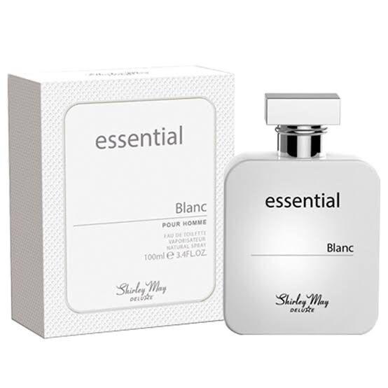 Shirley May Essential Blanc Deluxe For Men 100ml – Long Lasting Men’s Perfume