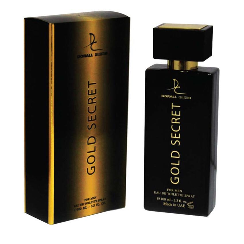Dorall Collection Gold Secret Men’s Perfume 100ml – Spicy & Woody Masculine EDT