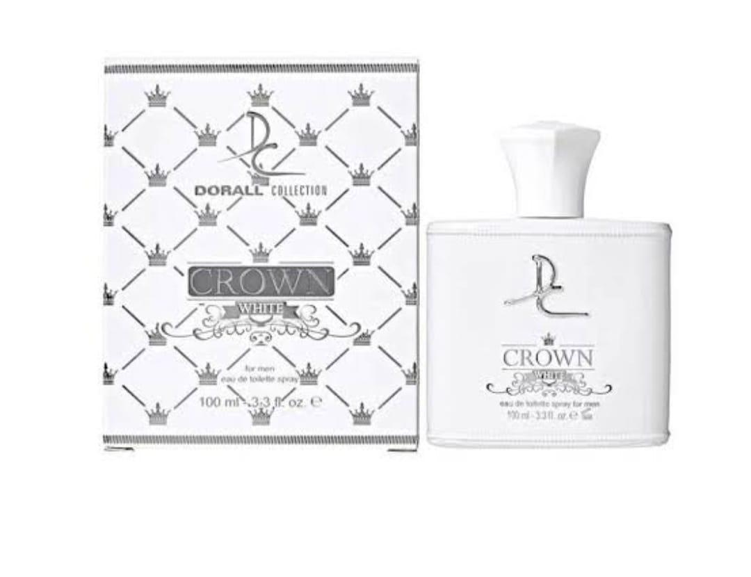 Dorall Collection DC Crown White Men’s Perfume 100ml – Woody & Spicy EDT