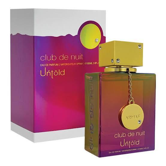 Armaf Club De Nuit Untold Unisex Perfume 105ml – Sweet Woody Amber EDP