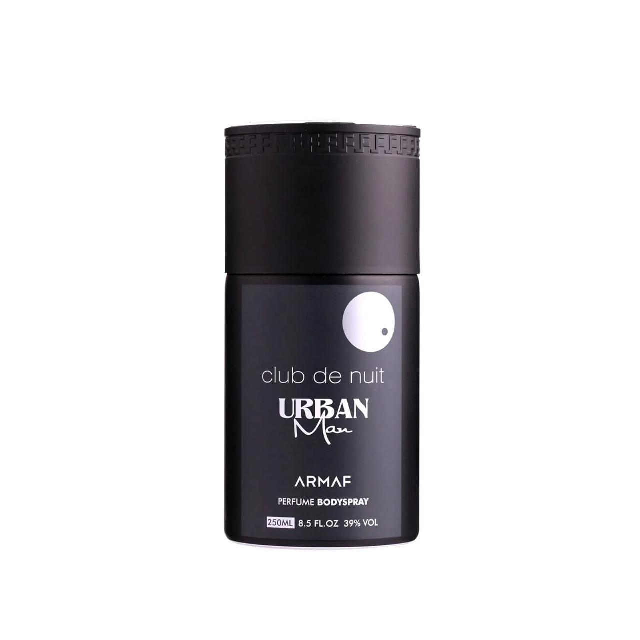 Armaf Club De Nuit Urban Man Body Spray for Men – 250ml | Fresh Masculine Fragrance