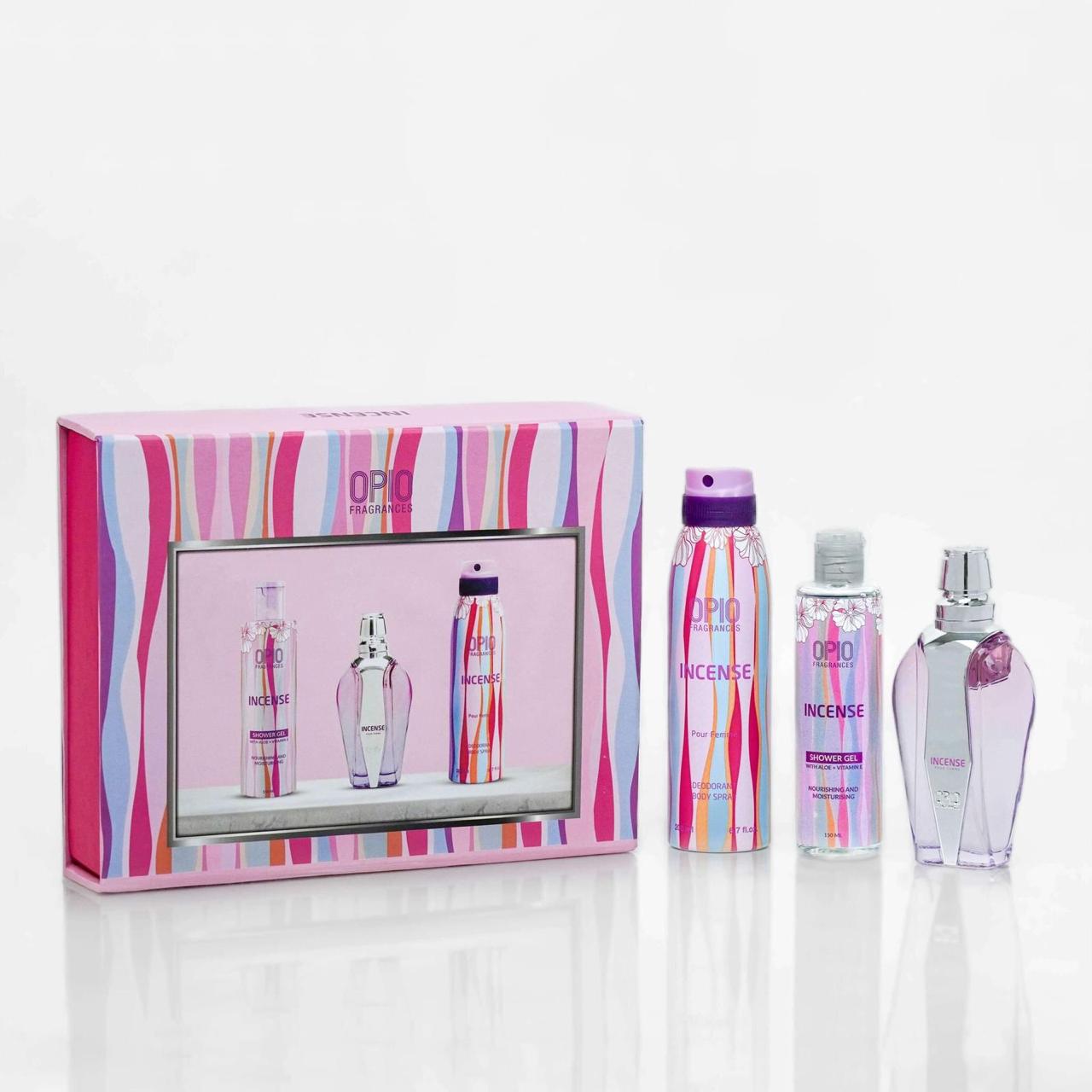 Opio Incense Perfume Gift Set – Pack of 3 Long Lasting Premium Fragrances