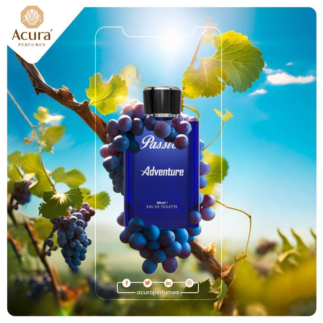 Passion Adventure Perfume for Men 100ml | Long Lasting Masculine Fragrance | Original Eau de Toilette