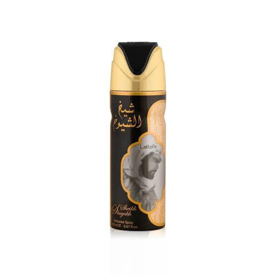 "Lattafa Sheikh Al Shuyukh Luxe 200ml – Signature Deodorant for Men"