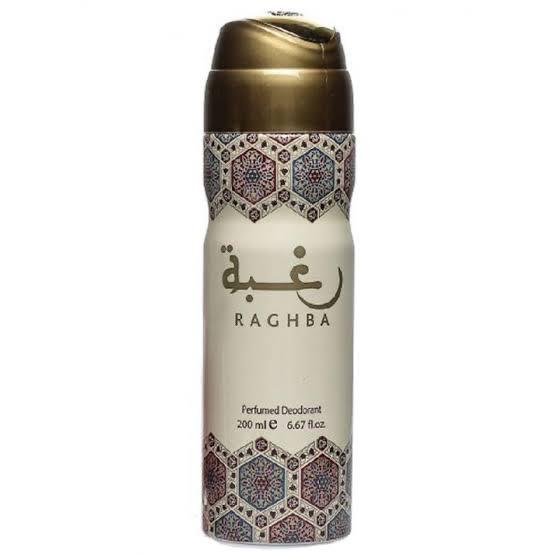 "Lattafa Raghba 200ml – Signature Body Spray for Men & Women"