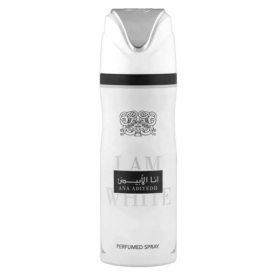 "Lattafa Ana Abeyedh 200ml – Signature Body Spray for Men & Women"