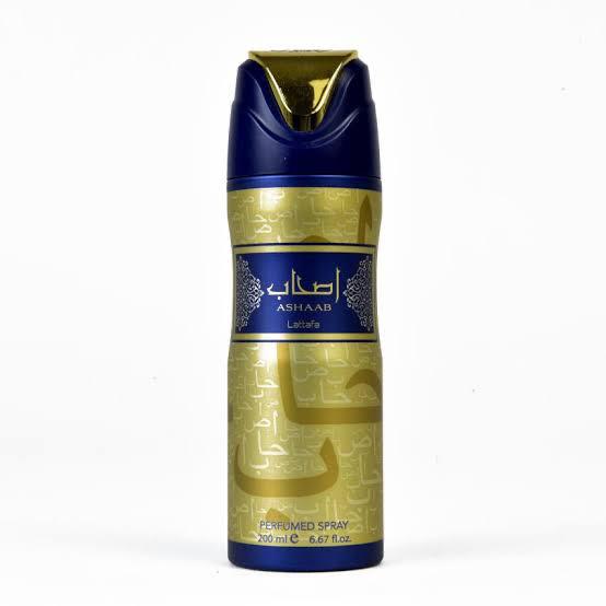 "Lattafa Ashaab 200ml – Signature Body Spray for Men & Women"