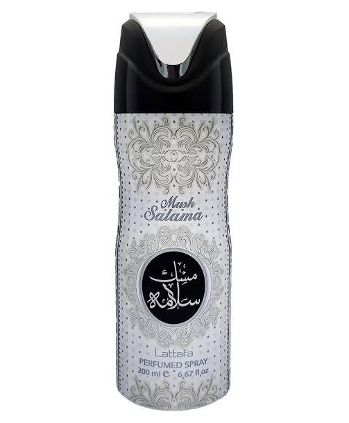 "Lattafa Musk Salama 200ml – Signature Body Spray for Men & Women"