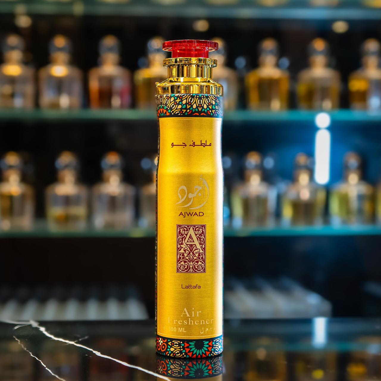 Lattafa Air Freshener Ajwad 300ml – Premium Long Lasting Room Spray