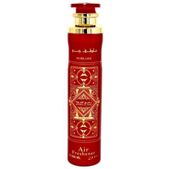 Lattafa Air Freshener Bade’e Al Oud Sublime 300ml – Premium Long Lasting Room Spray