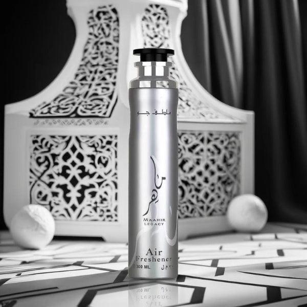 Lattafa Maahir Legacy Perfume Air Freshener 300ml – Long Lasting Room Spray