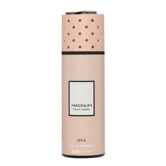 Armaf Magnum Body Spray Femme 200ml – Sepia Pour Women Long Lasting Fragrance