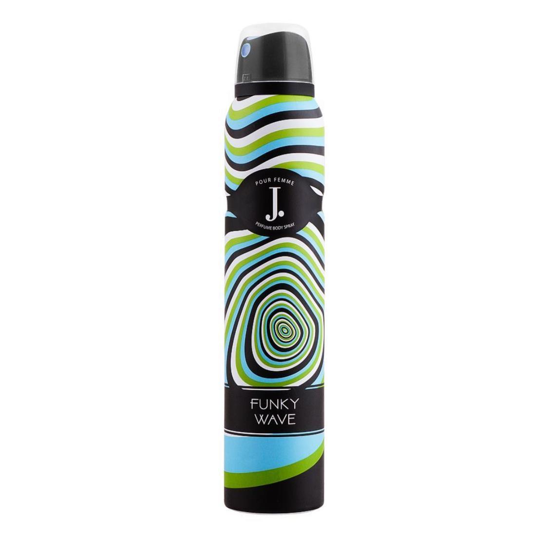 Original J Funky Wave Body Spray 200ml for Men – Long Lasting Fresh Fragrance