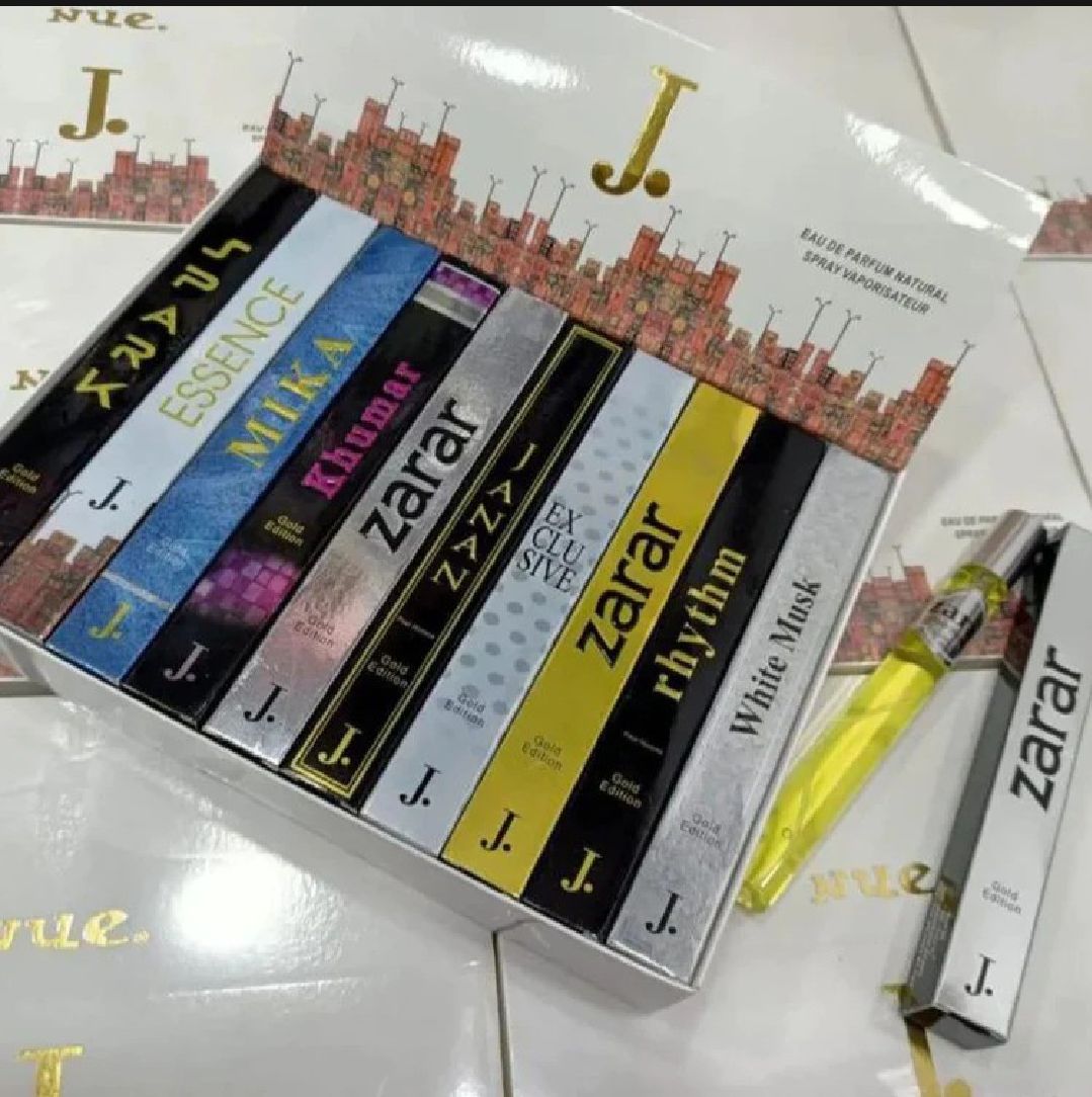 J. Pen Style Perfume 5pcs Combo – Mini Pocket Perfume for Men & Women